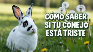 Cómo saber si tu conejo está triste